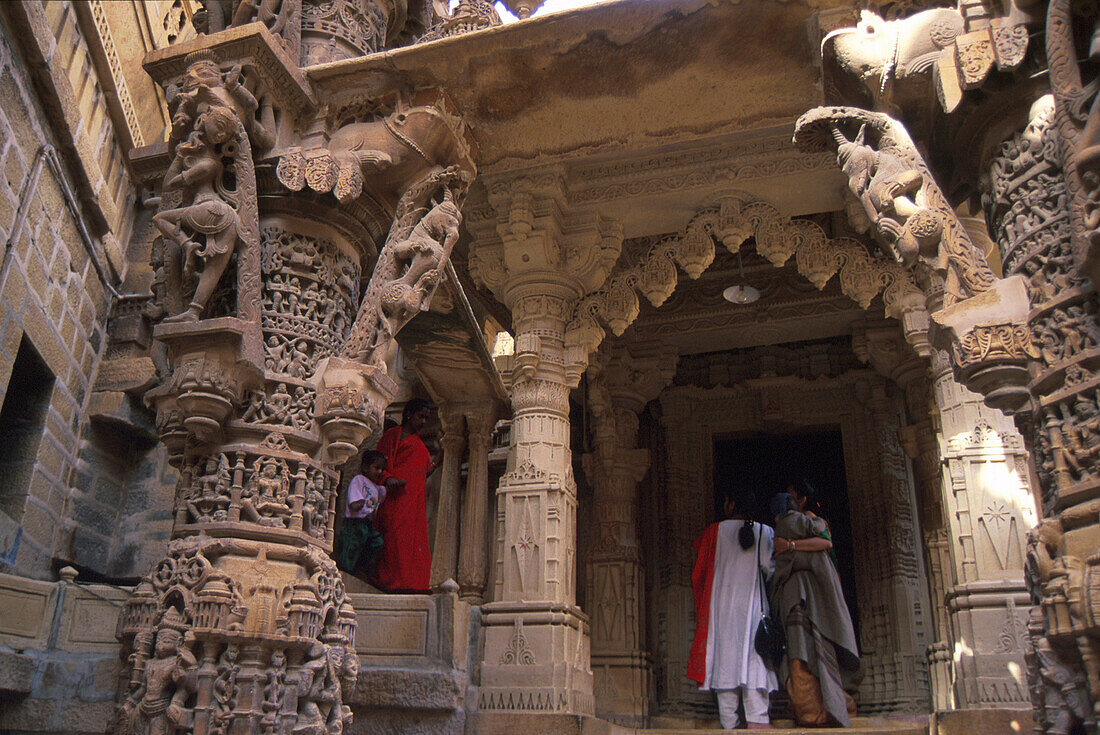 Jaintempel, Jaisalmer, Rajasthan Indien