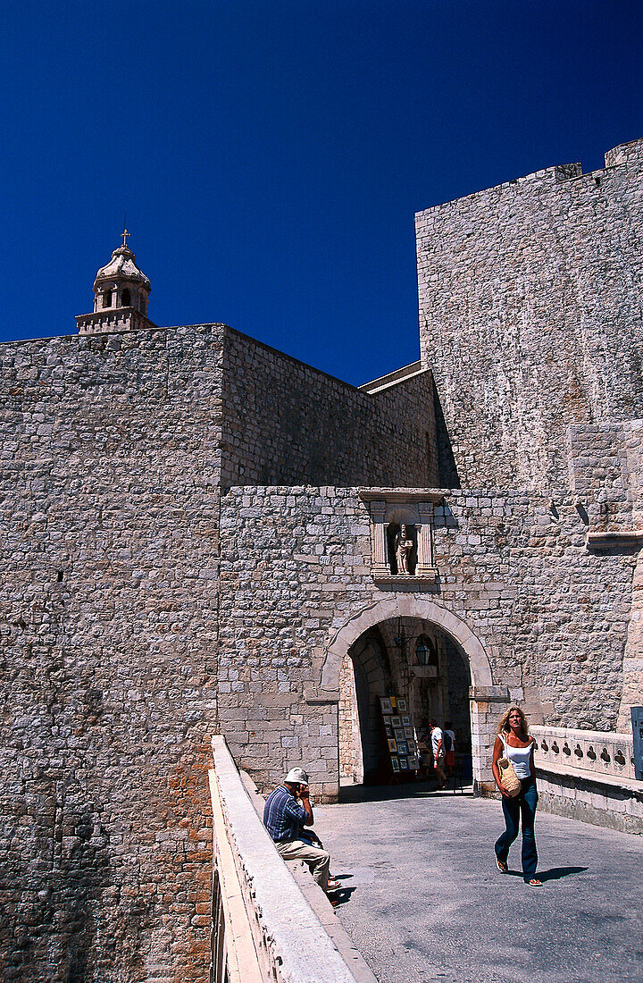 Fortresswall & Ploce Gate, Dubrovnik Croatia