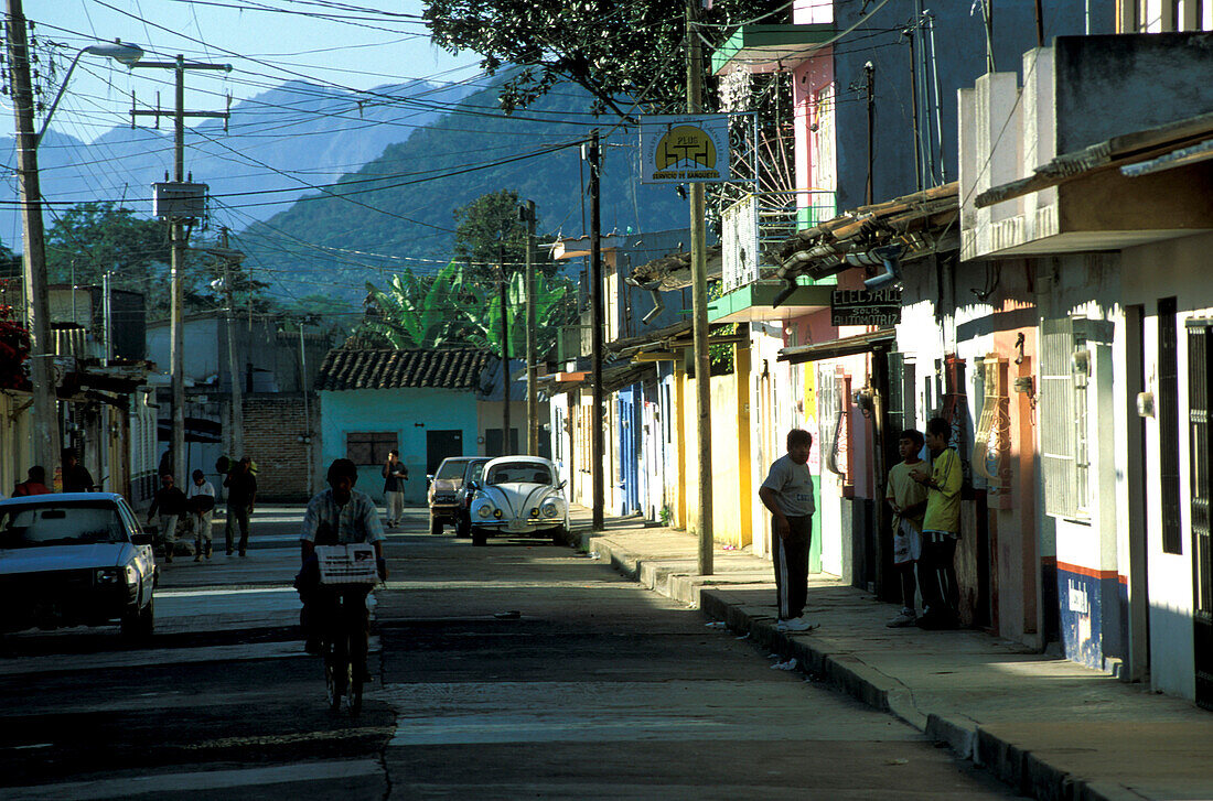 Street of Coatepec, Veracruz Mexico