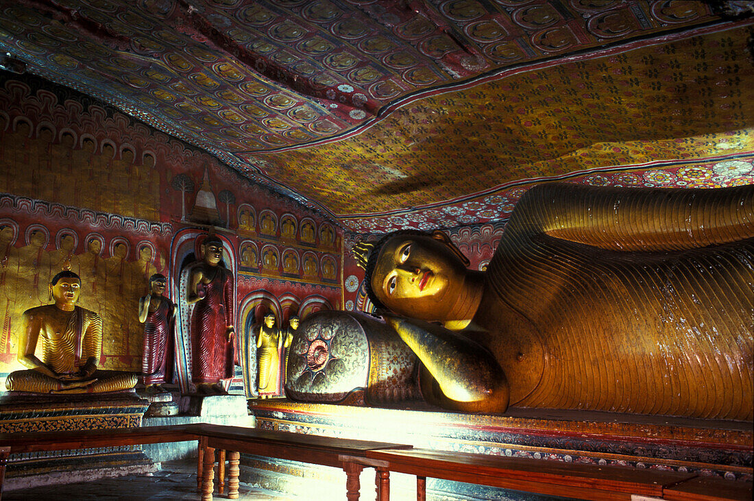 Temple of Dambulla, Central Provinz Sri Lanka