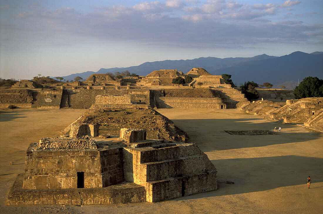 Monte Alban, Valles Centrales, Oaxaca,  Mexico