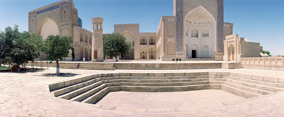 Platz und Moschee, Buchara, Usbekistan