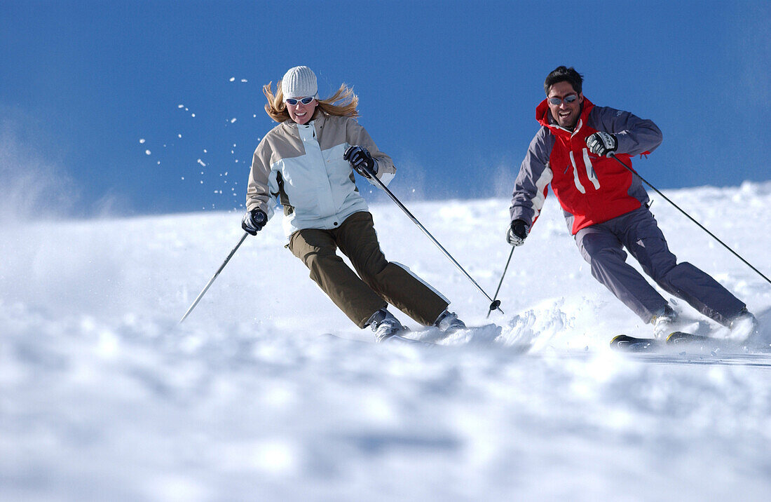 Skiing, Austria, Lech