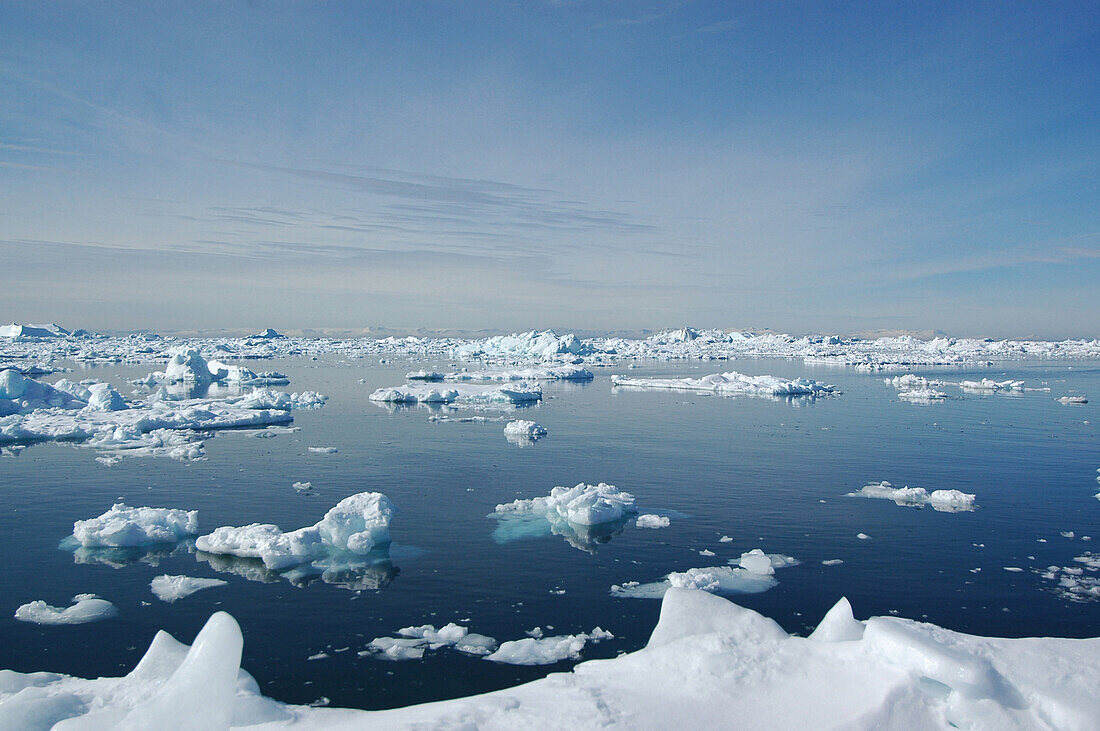 Eislandschaft, Ilulissat, Grönland