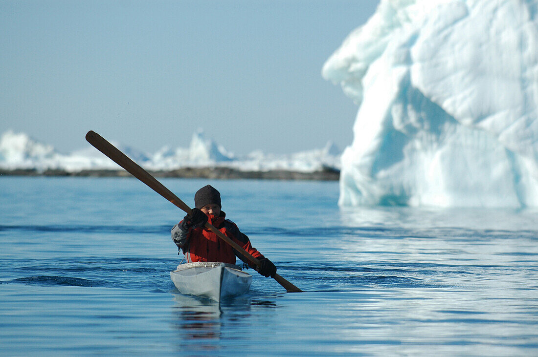 Kayaking, Ilimanaq, Greenland