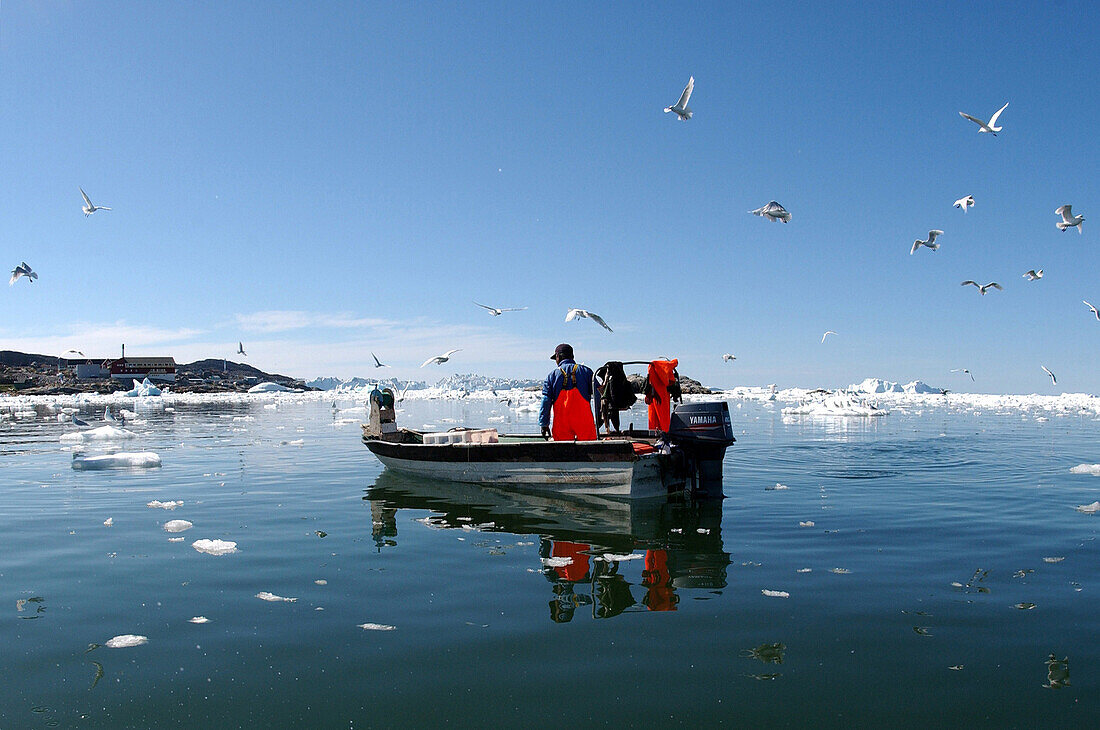 Fishing boat, Ilulissat- Greenland