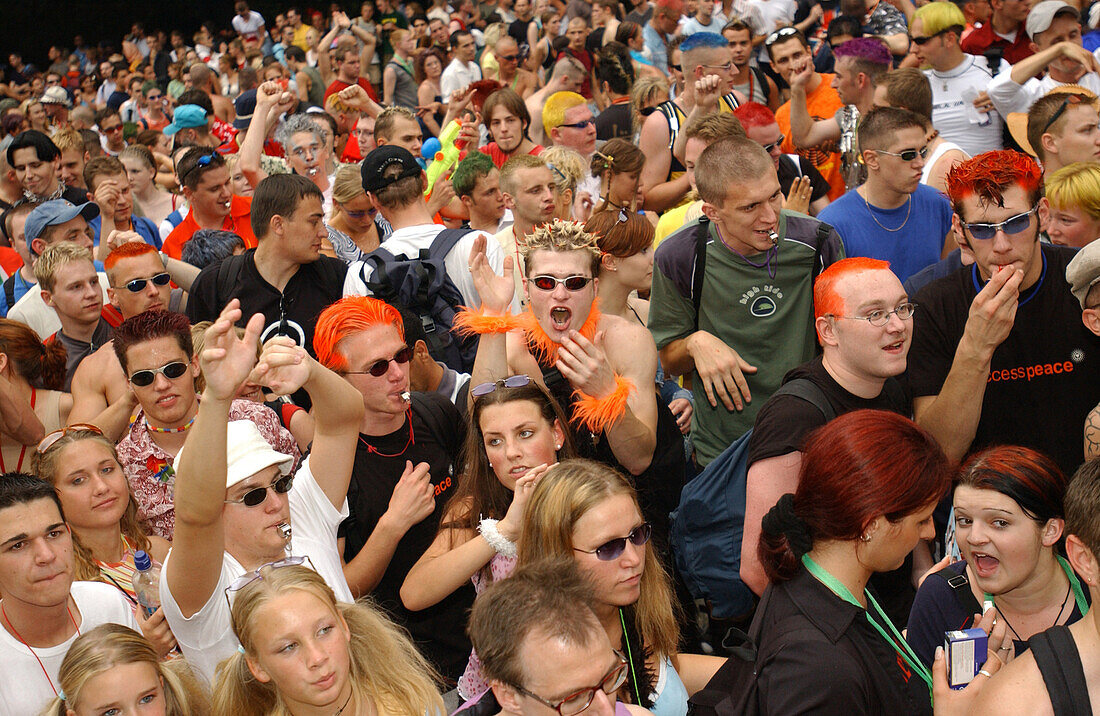 Loveparade, Berlin, Berlin-Deutschland