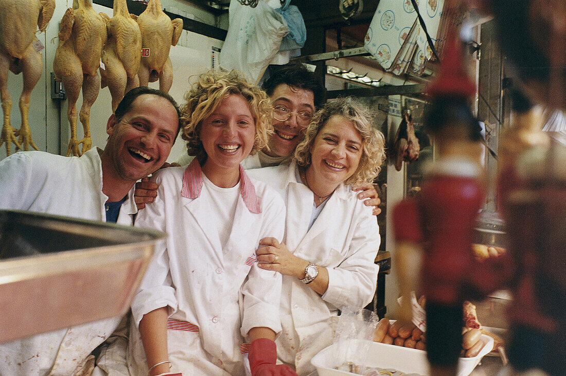 Market, Piazza Vittorio Emanuele, Rome Italy