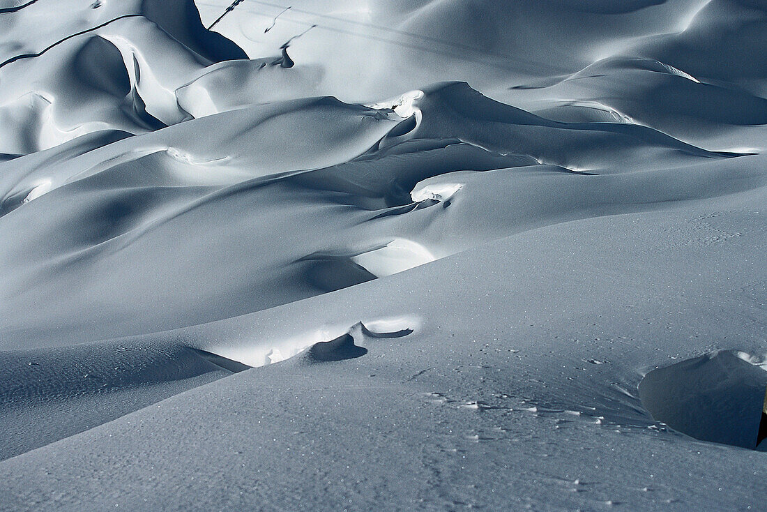 Winter Landscape, Valluga, Arlberg, Tyrol, Austria