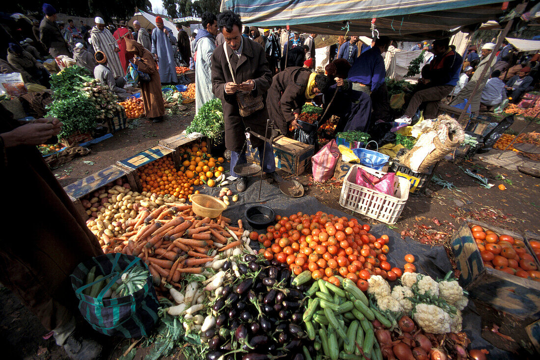 Market, Atlas, Marocco