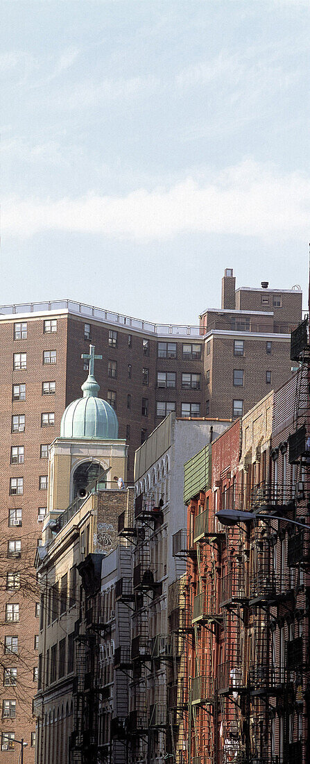 Monroe Street, Market Street, New York, USA