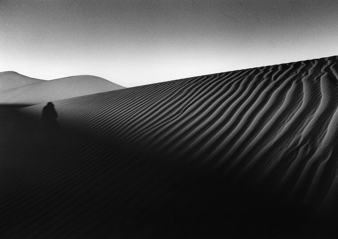 Sandshadows, Grand Erg Occidental Sahara, Algeria