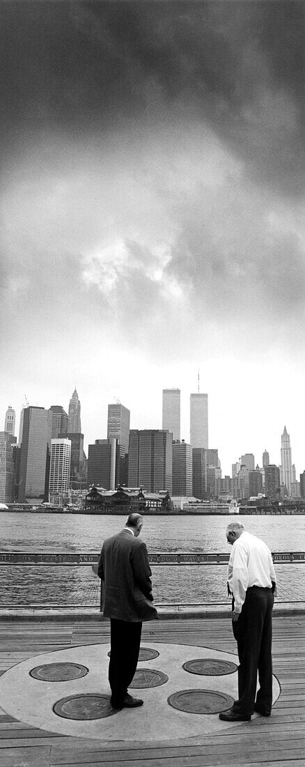 Skyline, Manhattan, USA, New York, Kat, Impressionen, s/wEnglish: New York impressions in b&w, USA Travel S.20