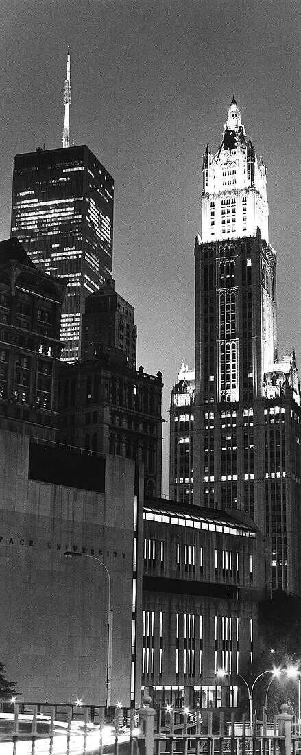 USA, New York City, Pace University, Woolworth Bui, Woolworth BuildingEnglish: USA, Woolworth Building, World Trade Center, WTC