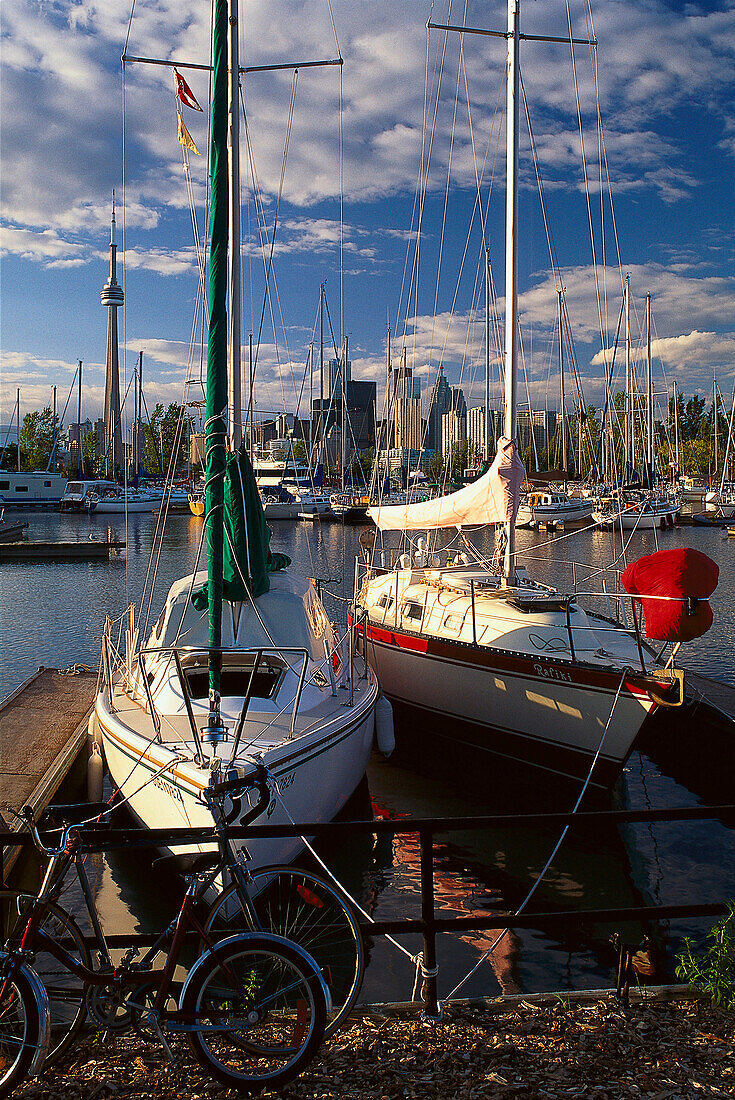 Marina, Toronto Island, Toronto, Ontario Canada