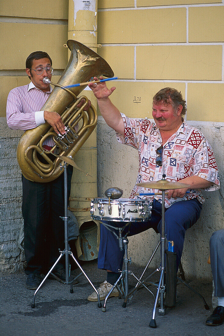 Street Musicians, Newskij Prospekt, St. Petersburg Russia