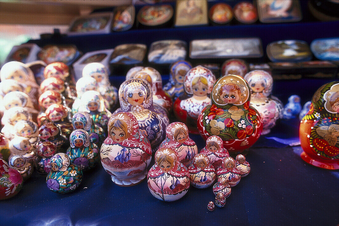 Matryoshka dolls, St. Petersburg, Russia