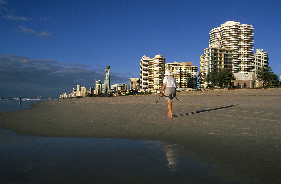 Beach, Surfers Paradise, Gold Coast, Qld, Australien