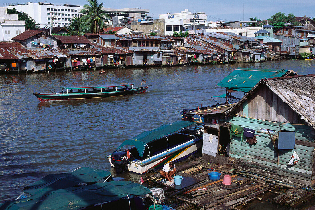 Banjarmasin, Süd Kalimantan, Borneo, Indonesien