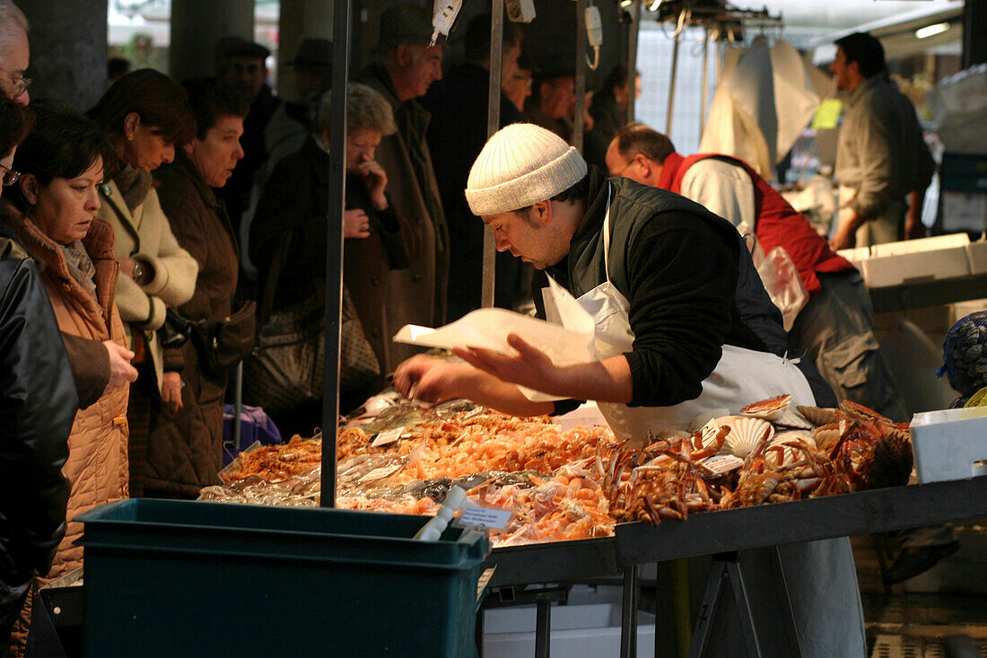 Rialto Fishmarket, San Polo Venice, Italy