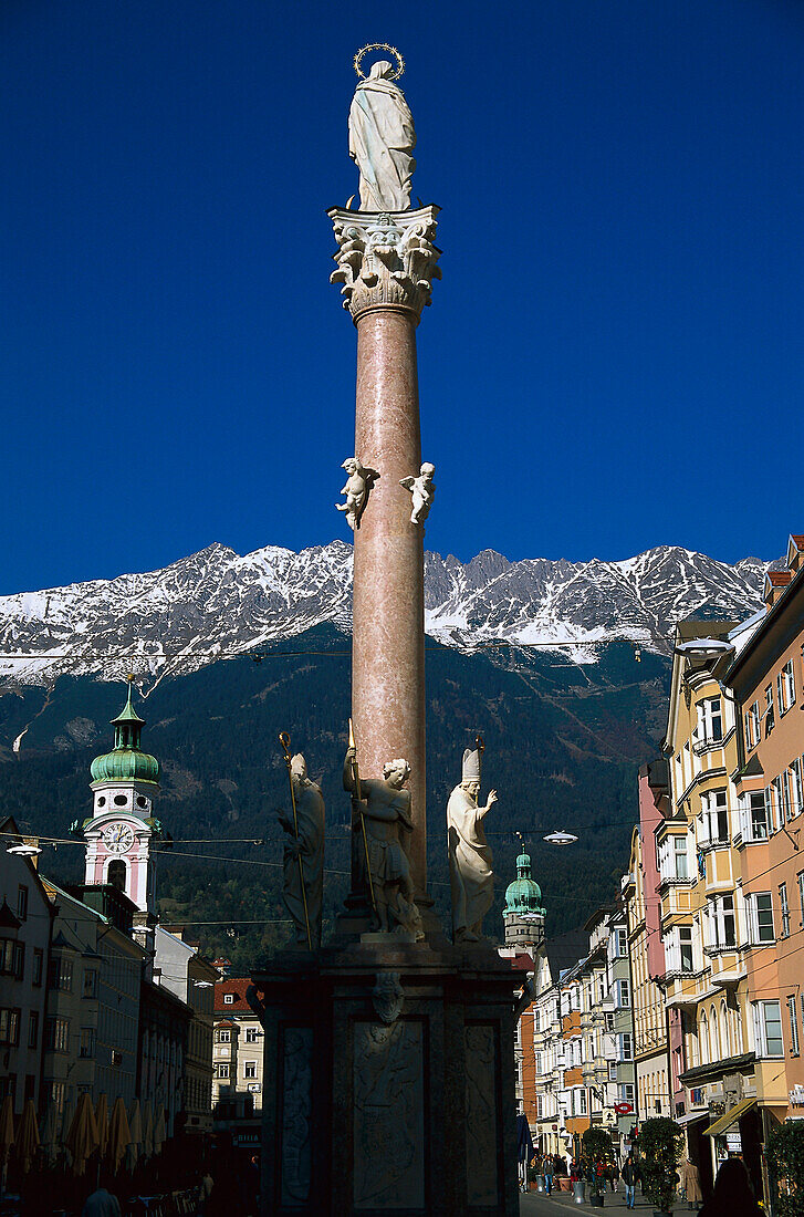 Mariensaeule, Maria Theresia Str., Innsbruck, Tyrol Austria