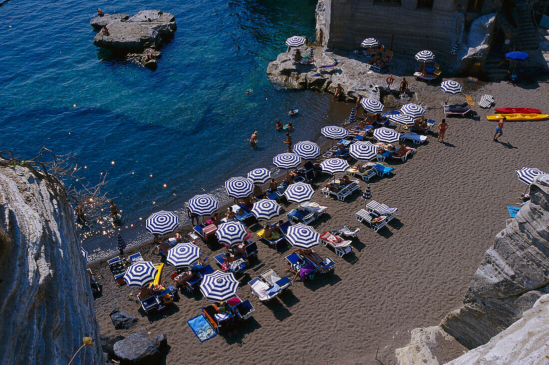 Beach, Sant' Angelo, Ischia, Campania Italy