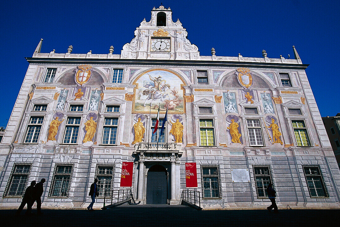 Palazzo San Giorgio, Genoa, Liguria Italy