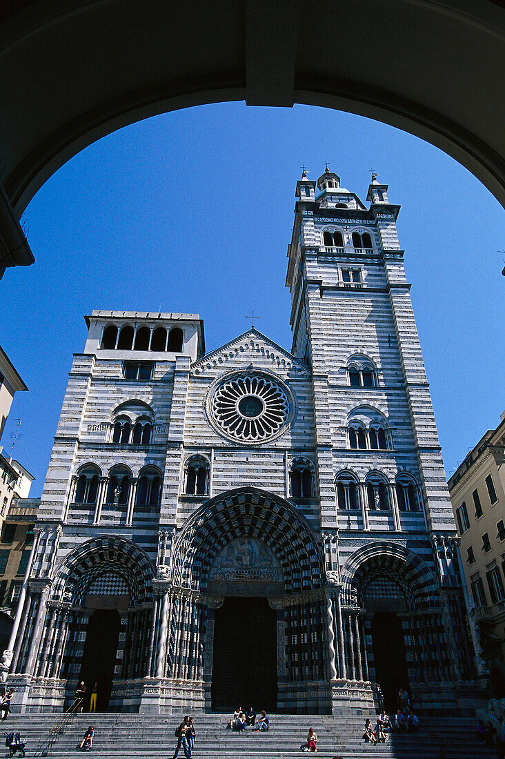 Duomo San Lorenzo, Genoa, Liguria Italy