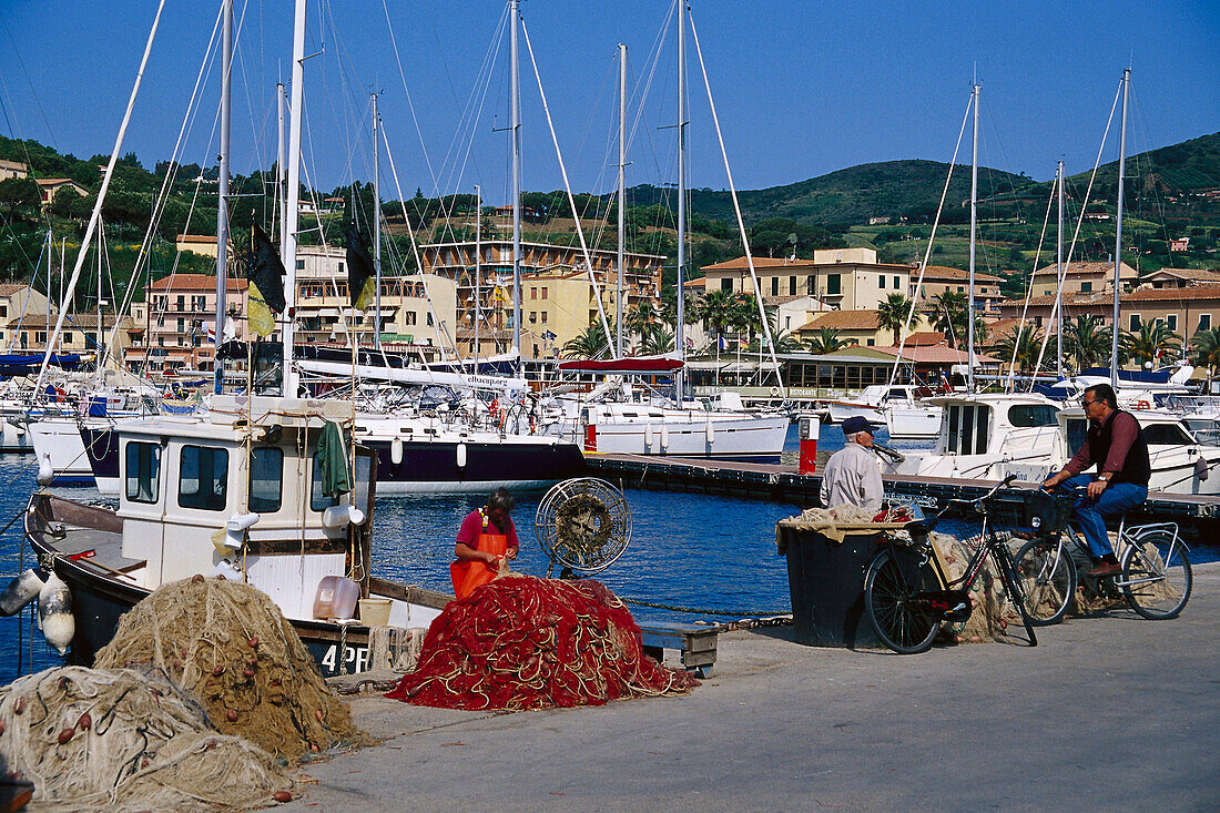 Porto Azzuro, Elba, Tuscany Italy