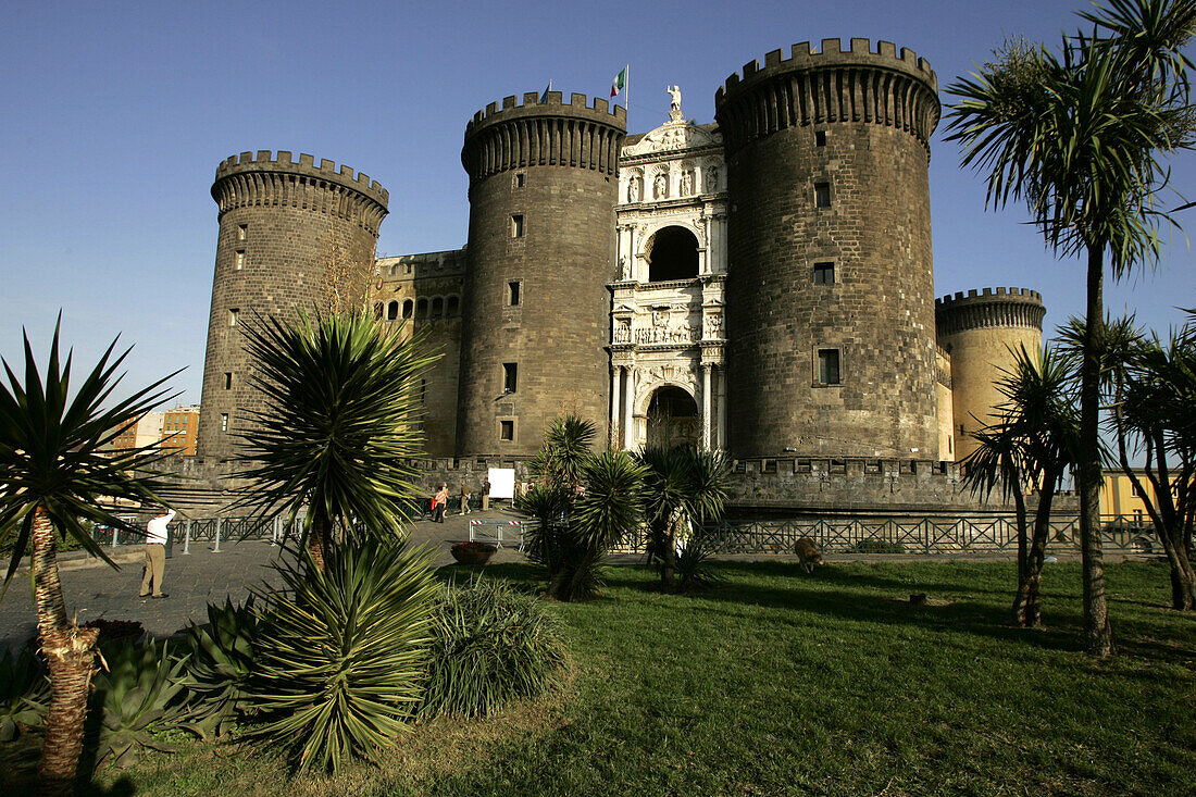 Castel Nuovo, Napoli, Neapel, Castel Nuovo