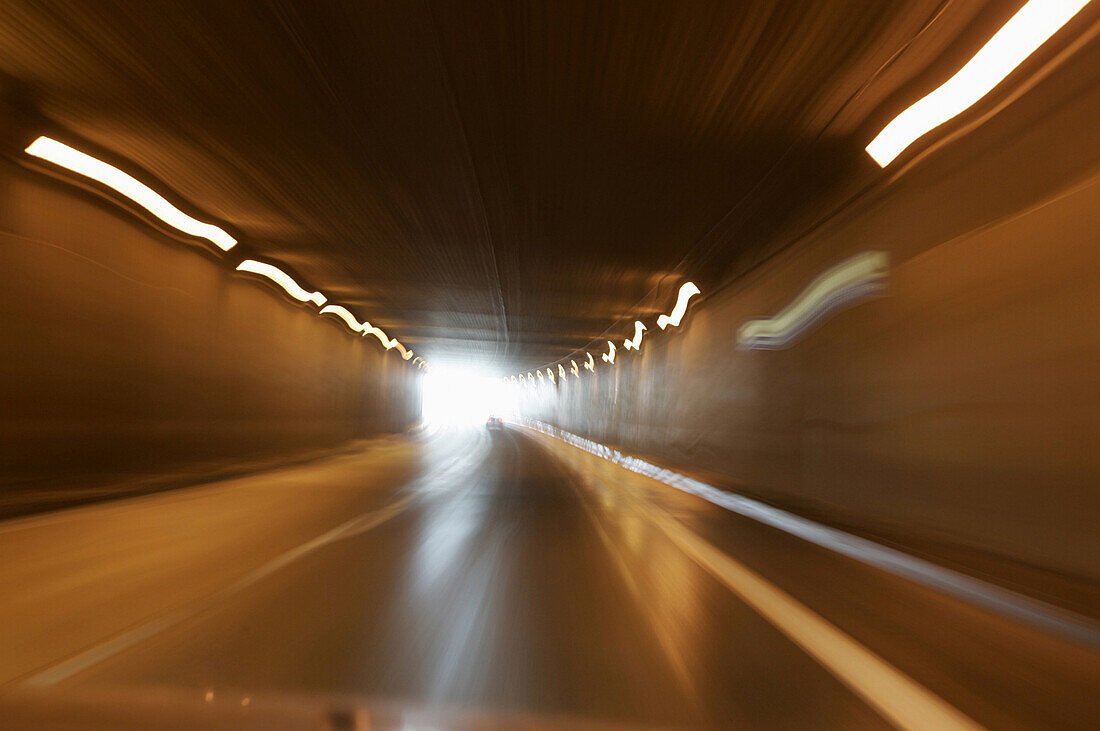 Tunnel expressway A 96, Munich, Bavaria, Germany