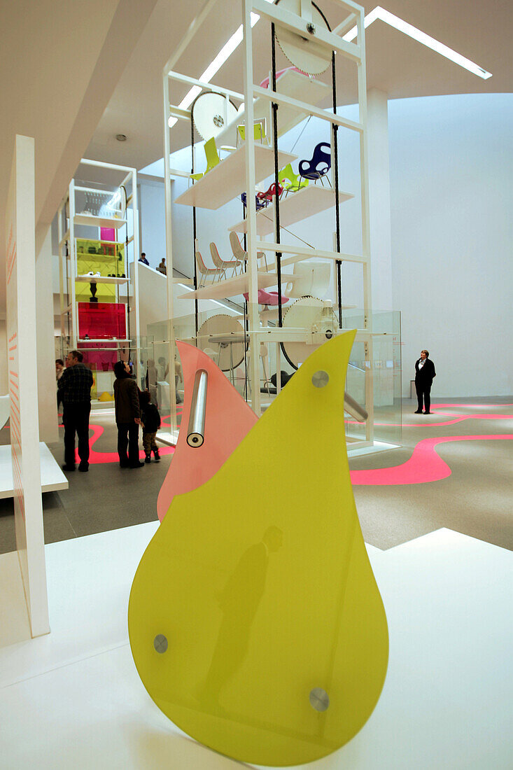 Design exhibition, Pinakothek der Moderne, Munich, Bavaria, Germany