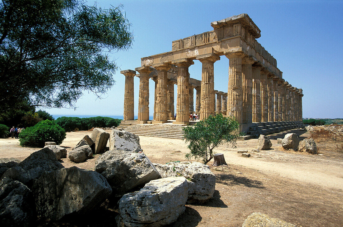 Temple, Selinunte, Sicily, Italy