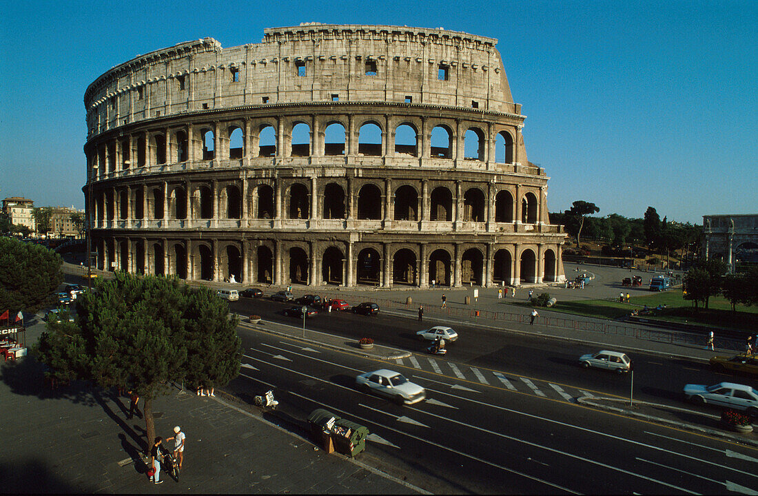 Colosseum, Rome, Latio, Italy, Europe