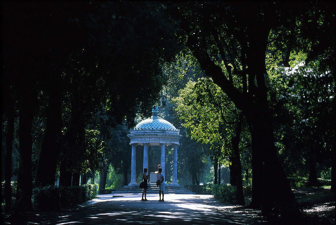 Park Villa Borghese, Rom, Latium, Italien Europa