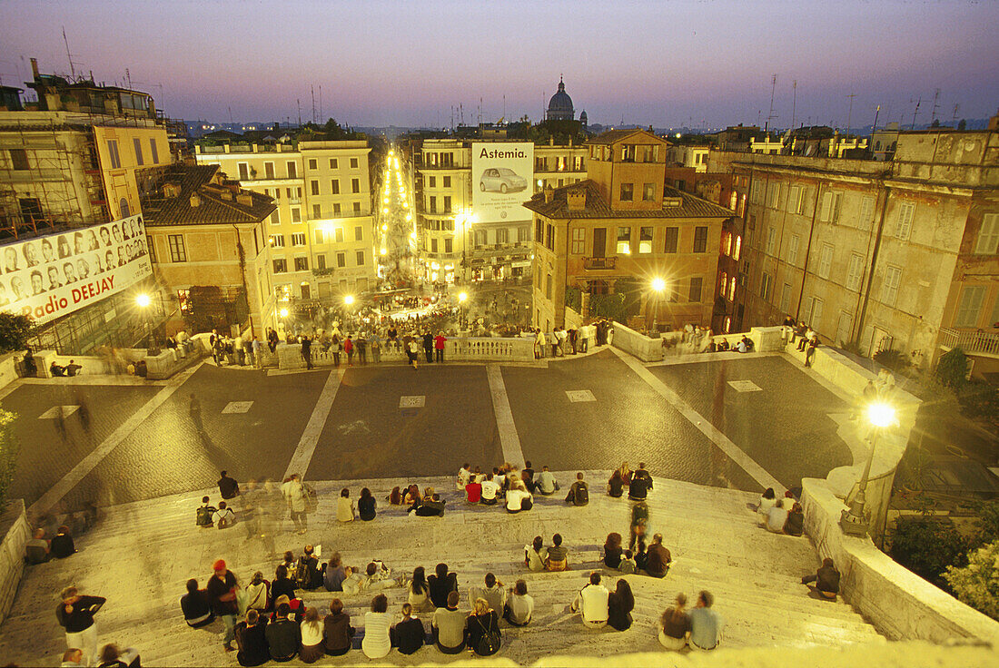 Piazza di Spagna, Rom, Latium, Italien