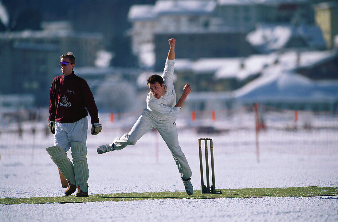 Cricket, St. Moritz, St. Moritz, Graubünden Schweiz