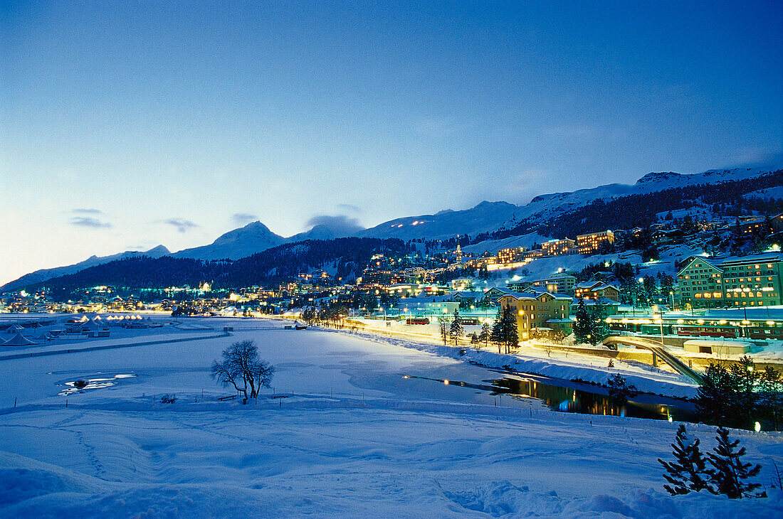 St. Moritz, Engadin, Graubünden, Schweiz