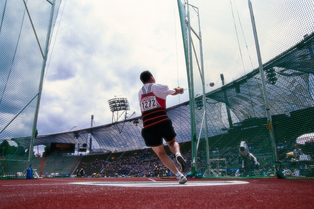 Heinz Weiss, Hammerwerfen, Europacup-Finale Muenchen 1997