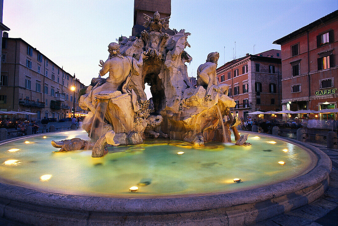 Piazza Navona, Rom, Italien