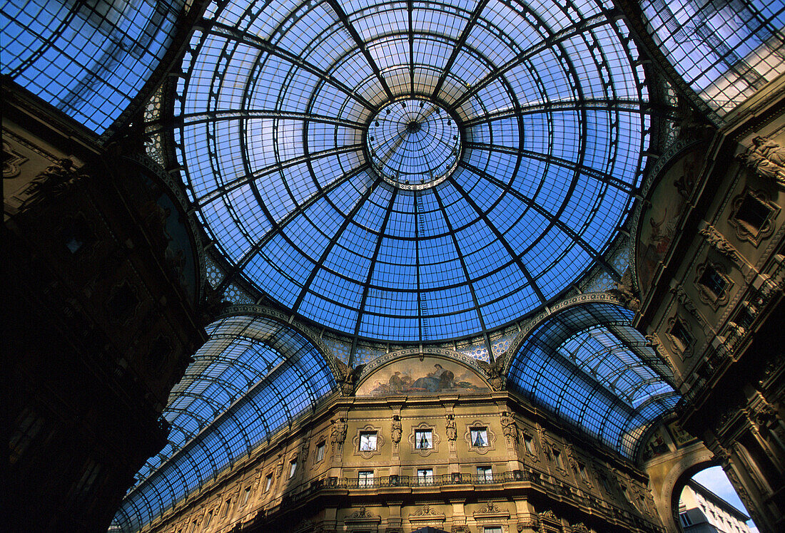 Galleria Vittorio Emmanuele II, Mailand, Lombardei, Italien