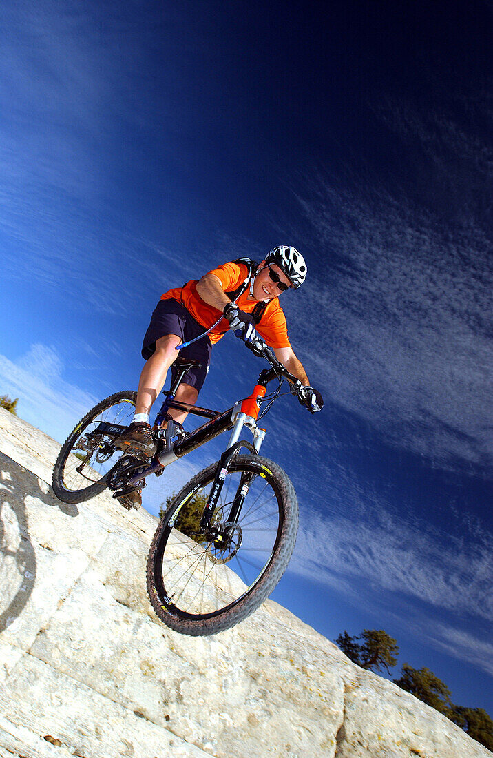 Mountainbike, Gooseberry Trail, Zion Nationalpark Springdale-Utah-USA