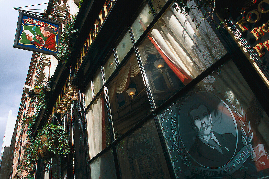 Sherlock Holmes Pub, Westminster London, Großbritannien