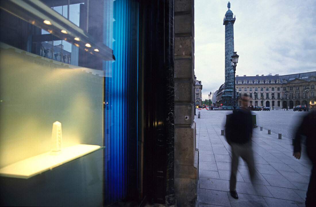 Einkaufsmeile, Place Verdôme, Paris, Frankreich