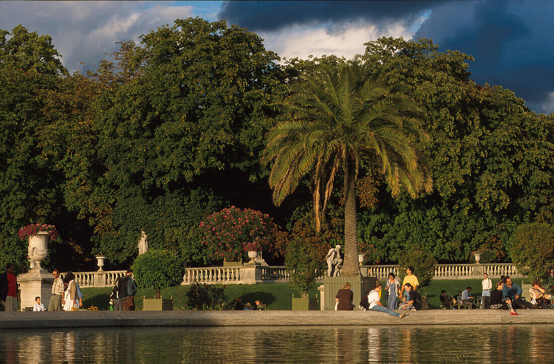 Jardin du Luxembourg, Paris, Frankreich