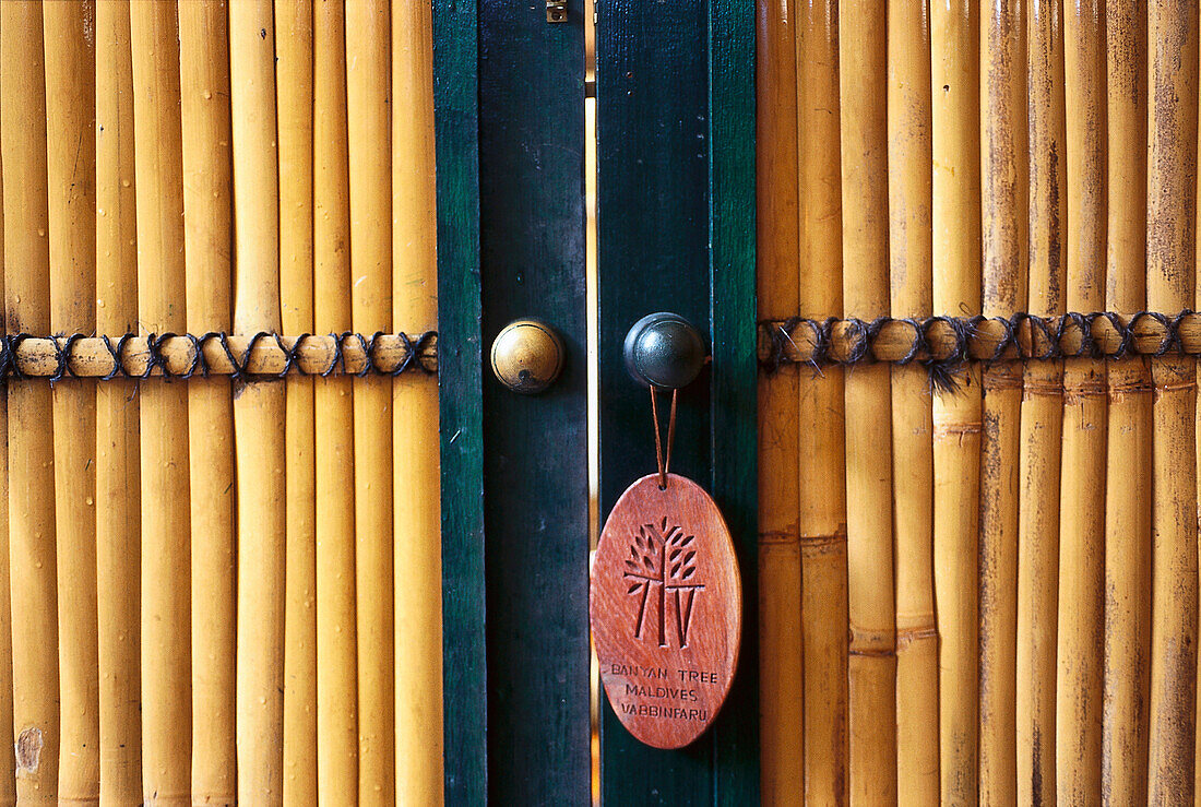 Door, Entrance, Hotel Banyan Tree Spa Vabbinfaru, Maledive Insel