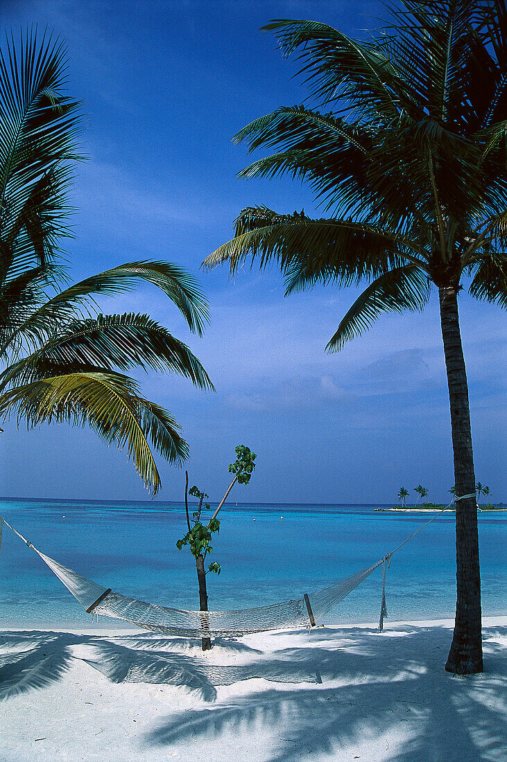 Hammock on the Beach, Four Seasons Resort, Kuda Hurra Maledive Island