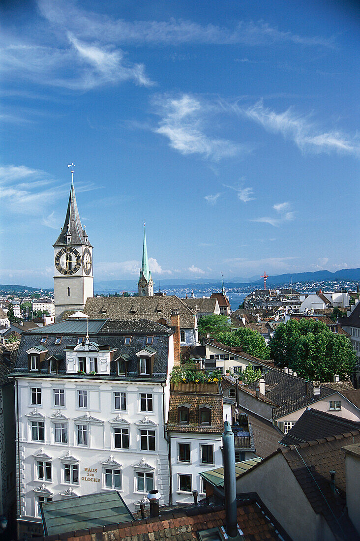 Kirche St. Peter, Altstadt, Zürich, Schweiz