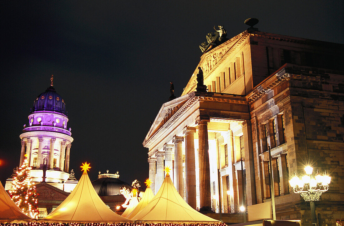 Christmas fair, Gendarmen market, Berlin Germany