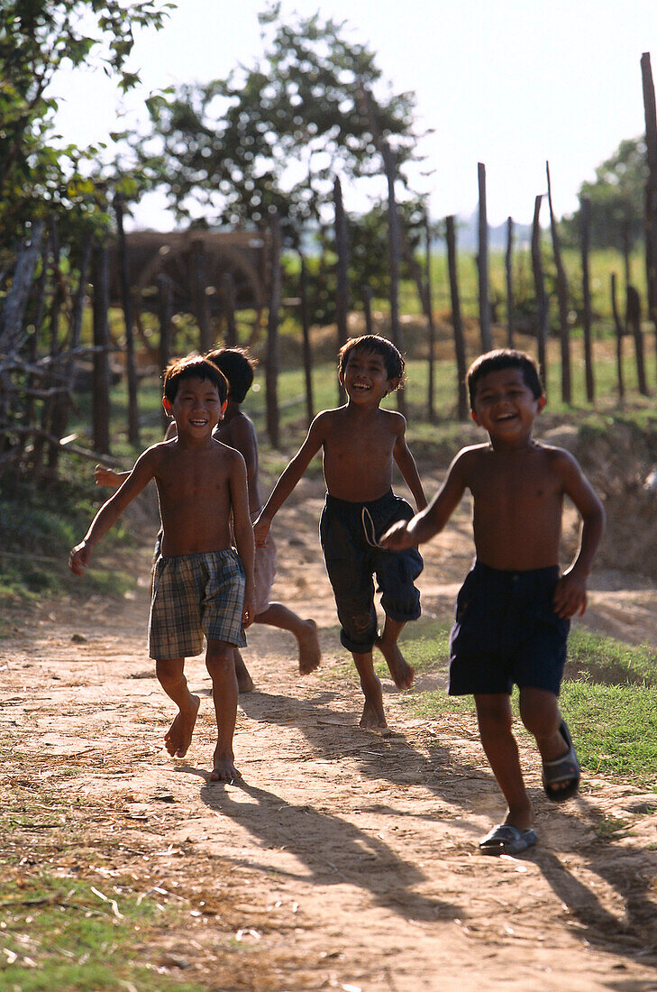 Schoolkids, Cambodia Asia